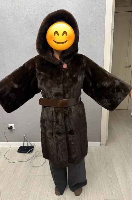 Норковая шуба Alessandro Bosso, Made in E.U.