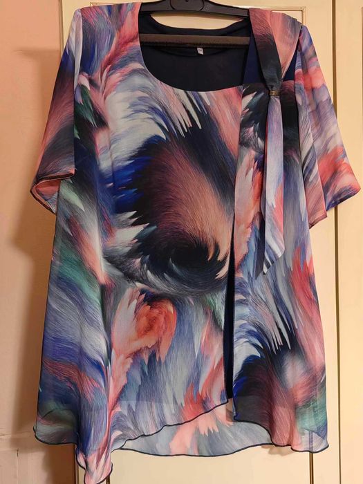 Дамска блуза от шифон, официална