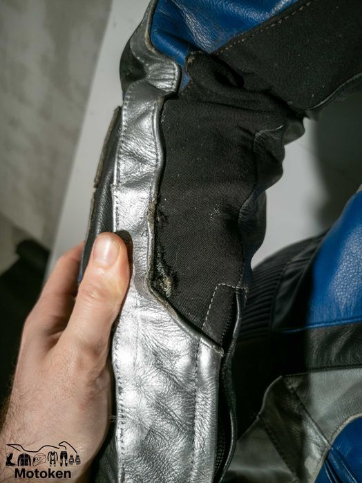 Costum moto piele IXS mărime 52