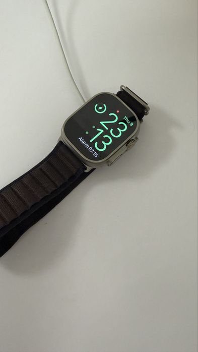 Apple watch ultra 2, incarcator original, 2 bratari, battery health  95%