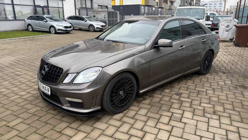 Mercedes Benz E 220 CDI , 2009, AMG 63 Body Kit, 210CP, Race Chip RS