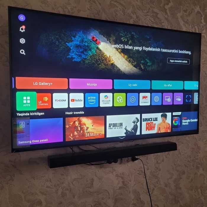 Телевизор LG smart  50 4K ULTRA доставка бесплатно УСТАНОВКА ИМЕЕТСЯ