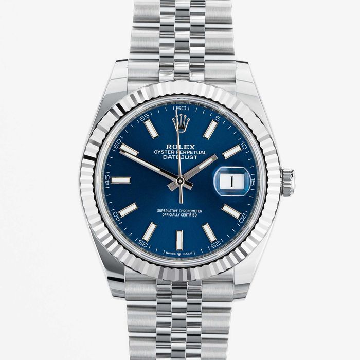 Rolex Datejust 41mm 126334 Bright Blue dial