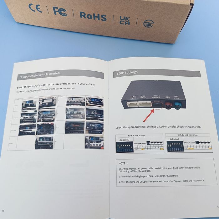 Модул Apple Carplay/Android Auto за BMW F30 F10 F25 F26 F15 F15 и др.