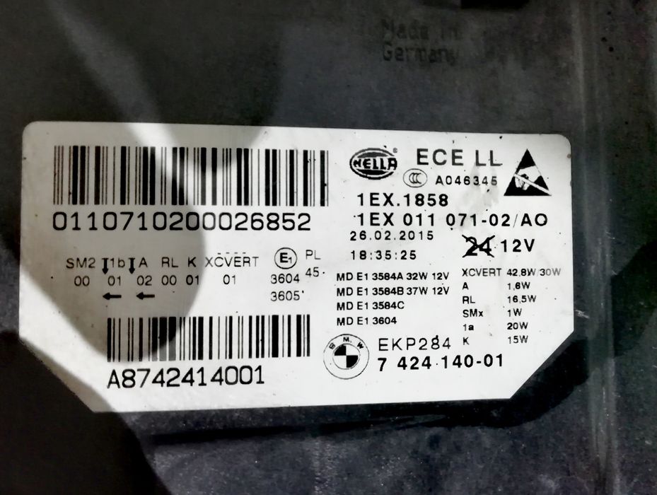 Фар Фарове за БМВ 5ГТ Ф07 / BMW 5GT F07  Adaptive LED LCI.