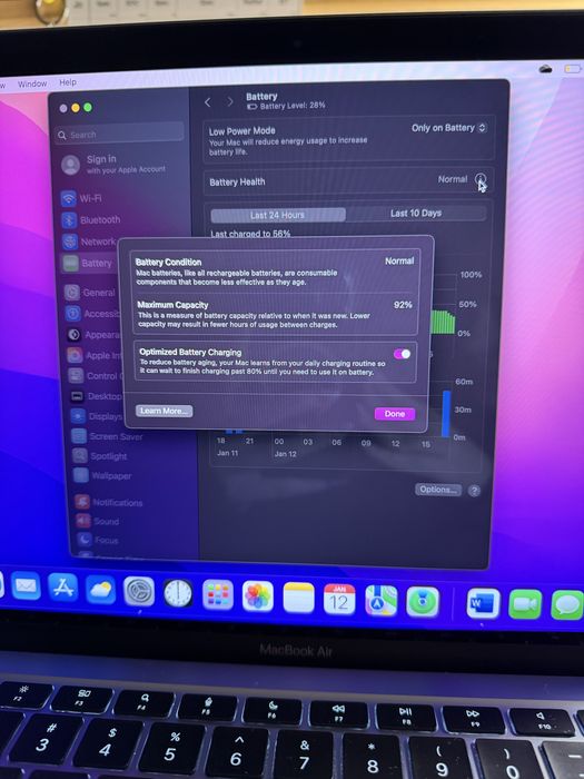 Macbook Air 13 inch M1