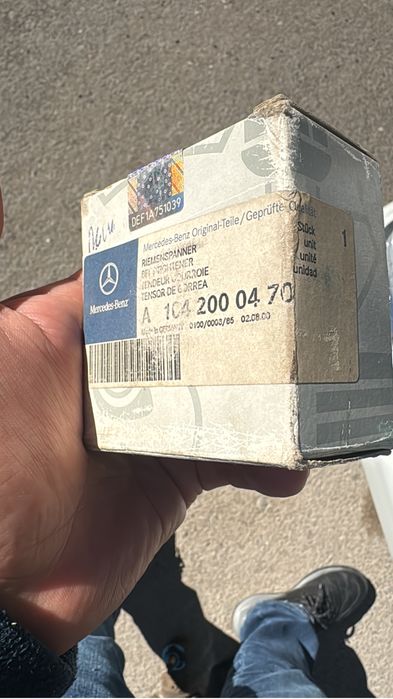 Ролик натяжителя М104