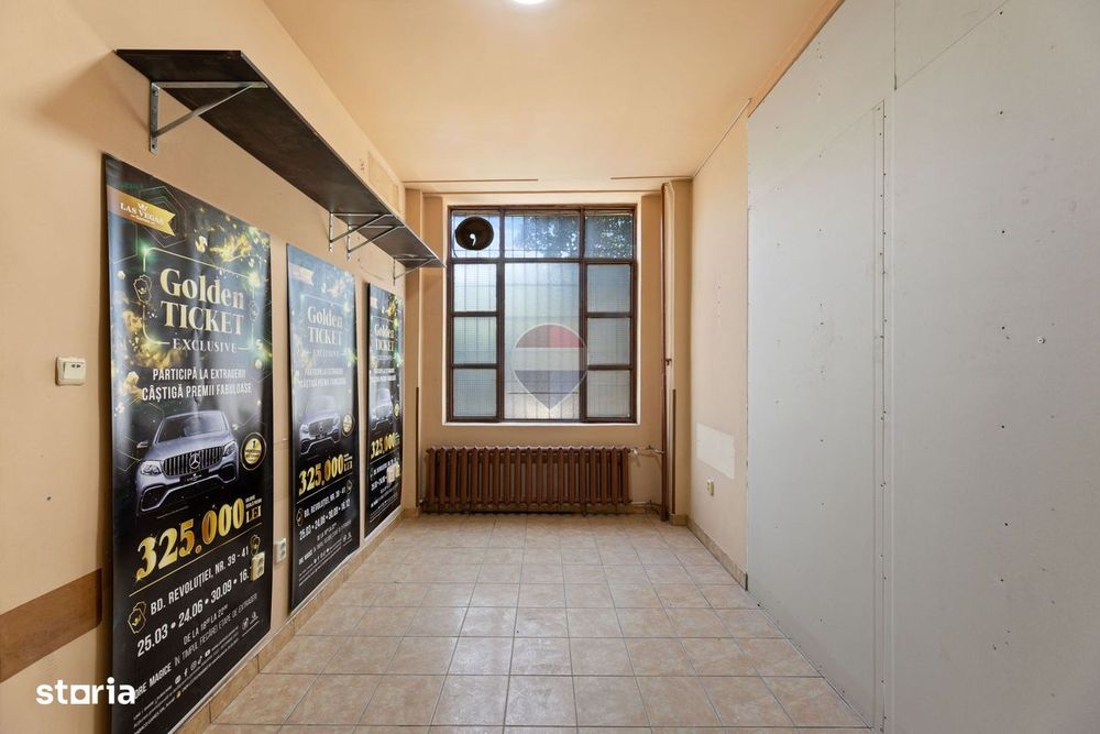Spațiu comercial de închiriat | 191 mp construiți | Zona UTA | Arad