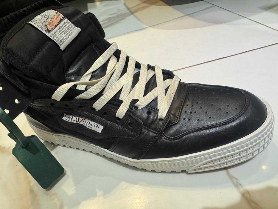 Adidasi/Sneakers OFF WHITE black OFF COURT 3.0