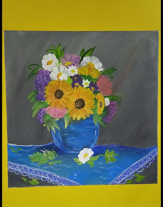 Ръчно рисувани картини с акрил по поръчка.