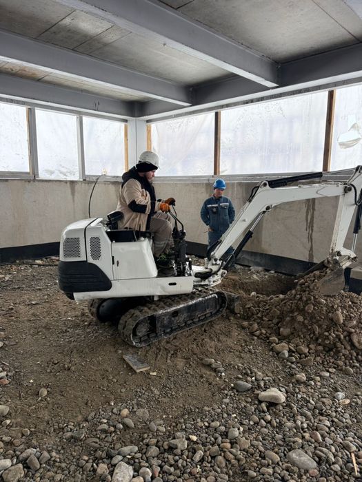 экскаватор малютка мини экскаватор