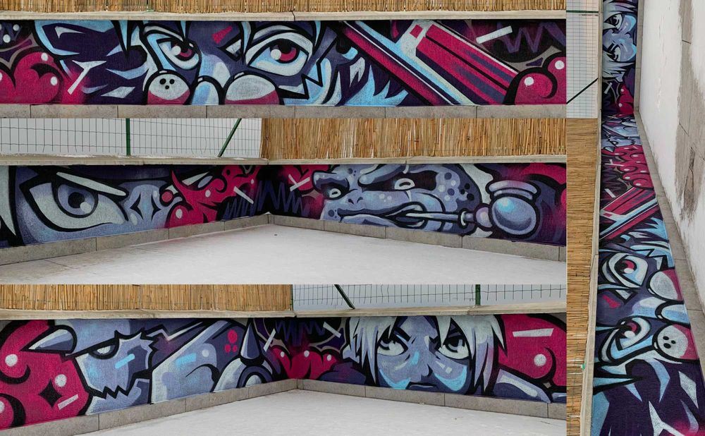 Pictură murală / Graffiti - deplasare nationala