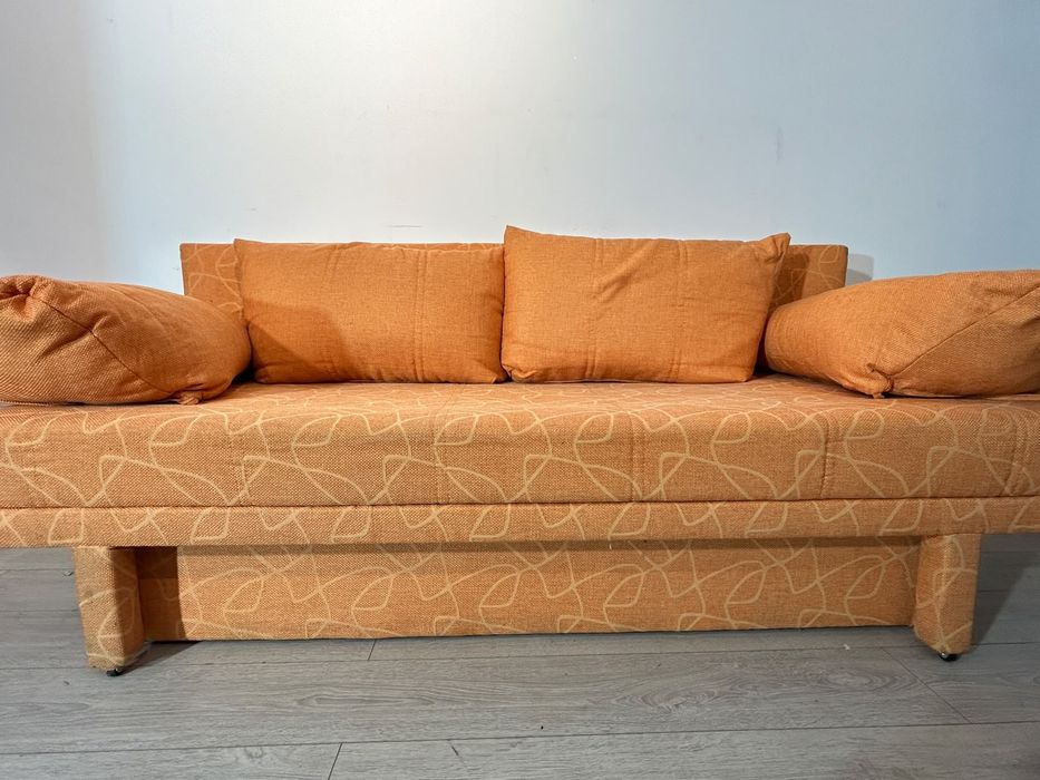 Canapea Extensibilă, Saltea Extinsă 195x150 cm; Sofa Confortabilă