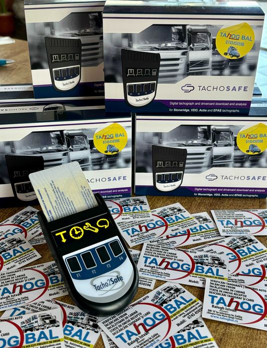 Tacho2Safe 2025 – Compatibil Smart Tachograph generația 2