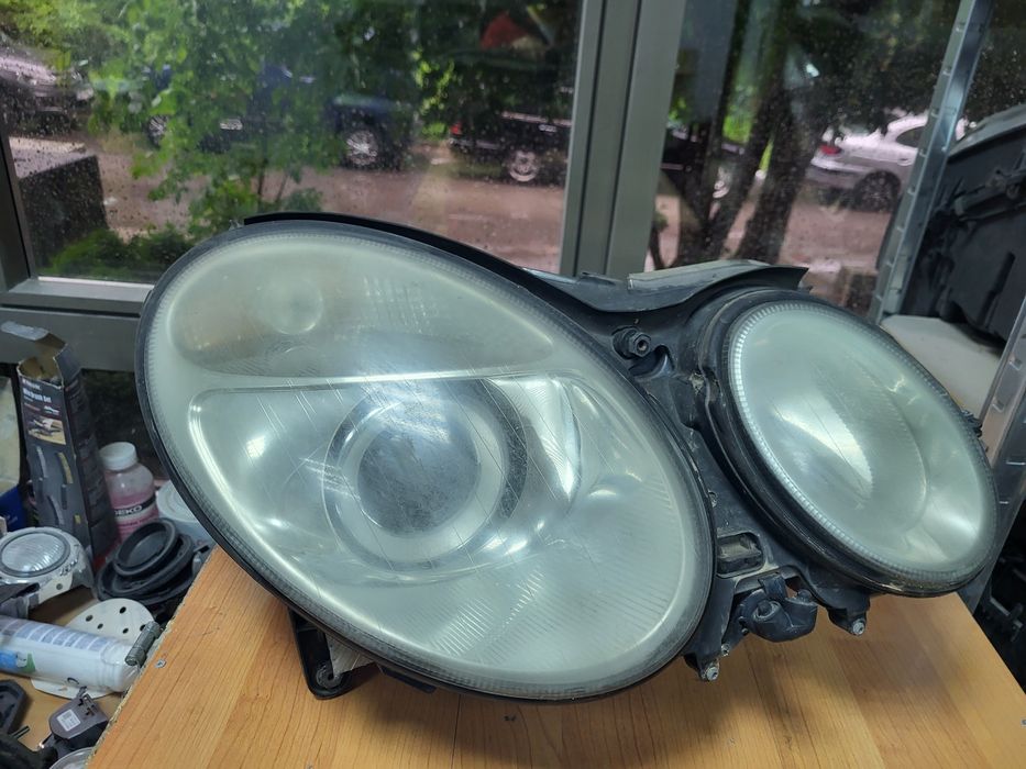 РЕМОНТ Рециклиране на фарове на Mercedes W211 reciklirane na farove 21