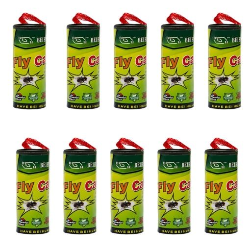 Set 10 Capcane muste cu lipici (