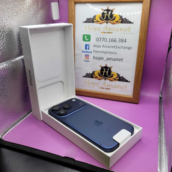 HOPE AMANET P2- iPhone 17 PRO/256 GB/100% BT 0 CIC
