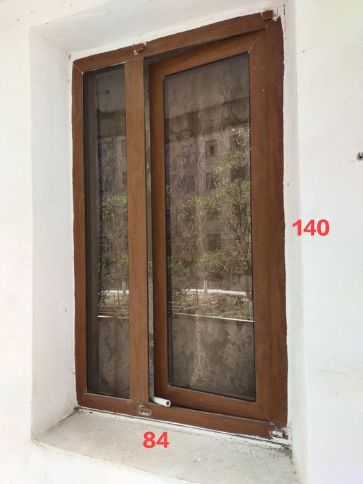 Продаются окна алюминиевые б/у