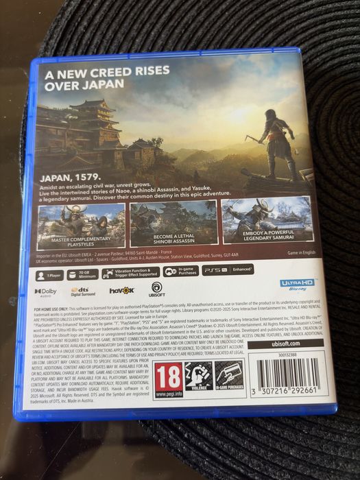 Assassins creed shadows
