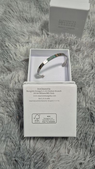 Bratara Maison Margiela Silver Surface