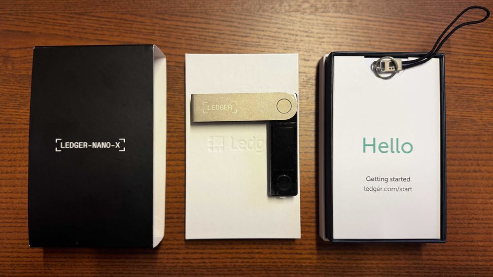 Ledger Nano X original - portofel wallet crypto, nefolosit (in folie)