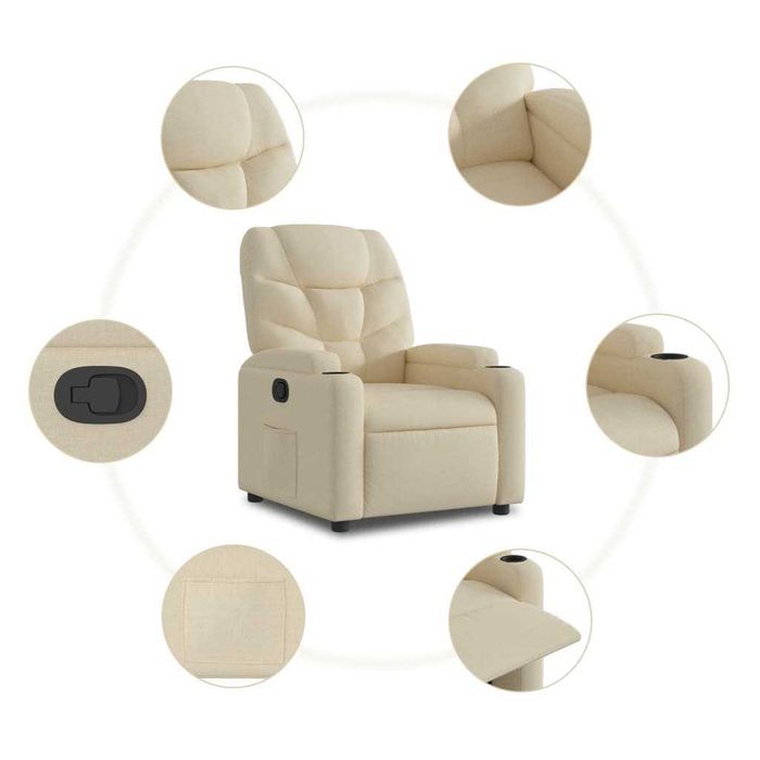 Oferta 40% Fotoliu reglabil - vidaXL