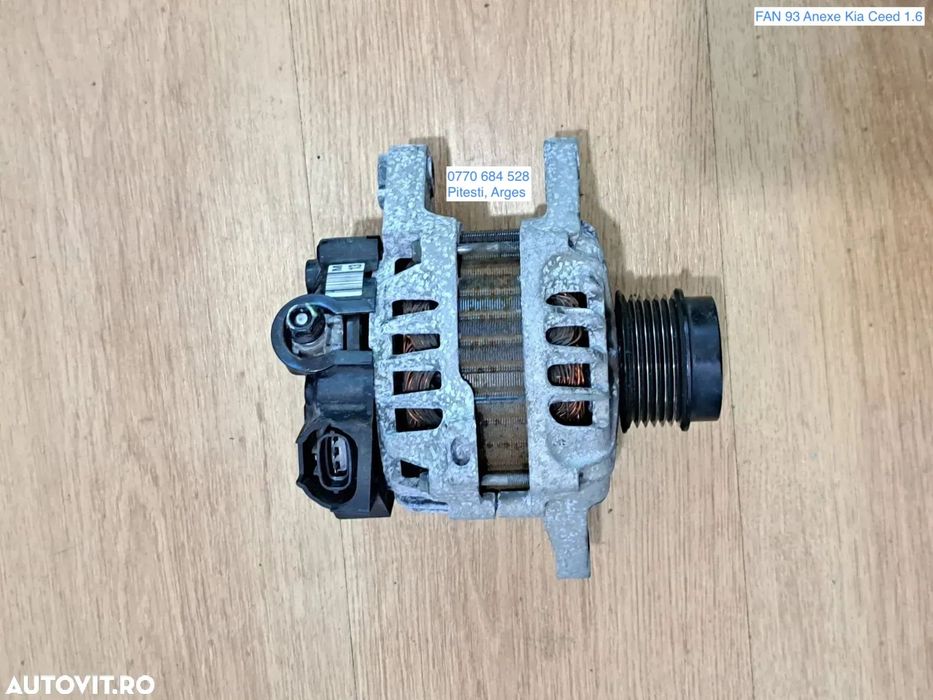 Alternator generator dinam Valeo Original Kia Ceed Pro Ceed Venga Hyunadi i20 i30 ix20