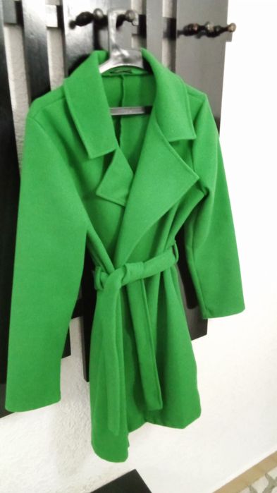 Дамско палто  зелено