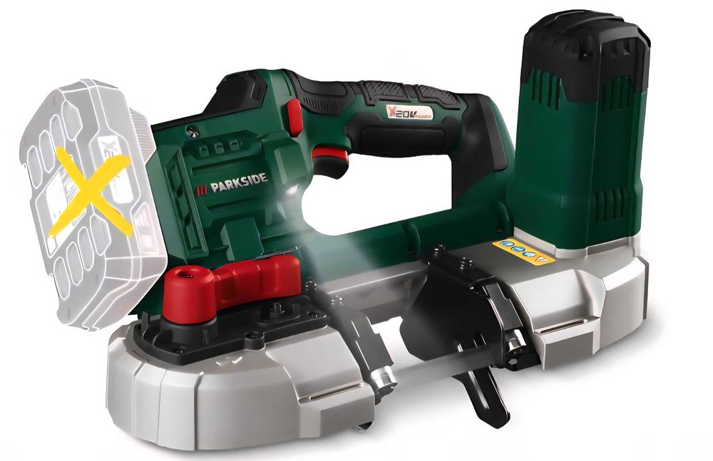 Ferastrau/ fierastrau cu banda pentru acumulator PARKSIDE