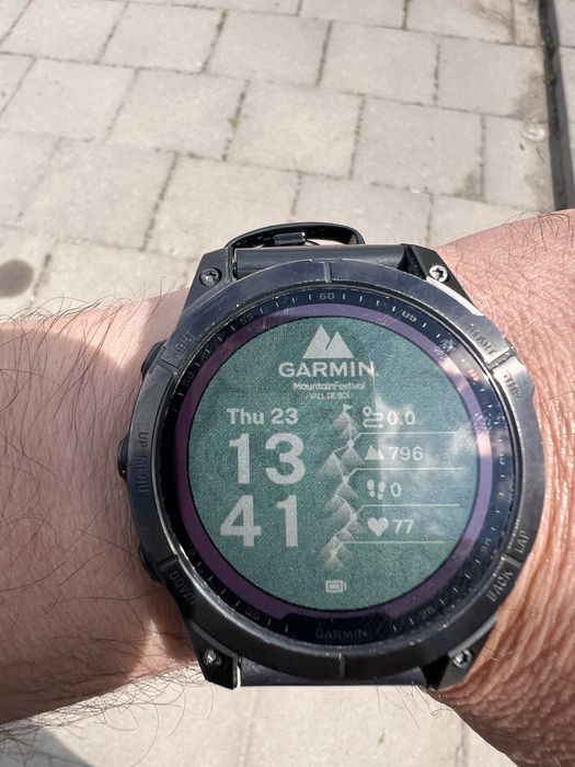Vand ceas Garmin Fenix 7 Solar, 47mm