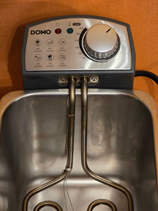 Friteuza Domo DO519FR, 4,5 L Alb/Negru