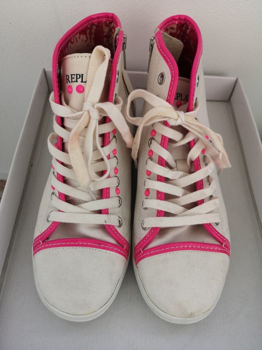 Pantofi ghete converse Replay, originale,  marimea 39