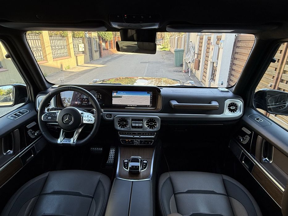 Mercedes G63 AMG FULL 2020 / MANUFAKTUR MAT / 585CP / Burmester / 360 / RAR