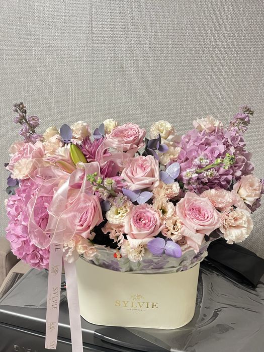 Цветы sylvie flowers только сто получили