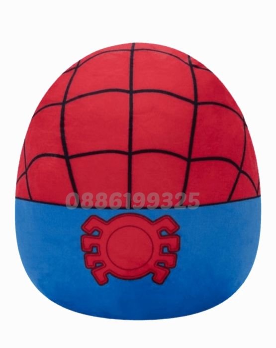 Голяма плюшена възглавница Пуф Спайдърмен Скуиши