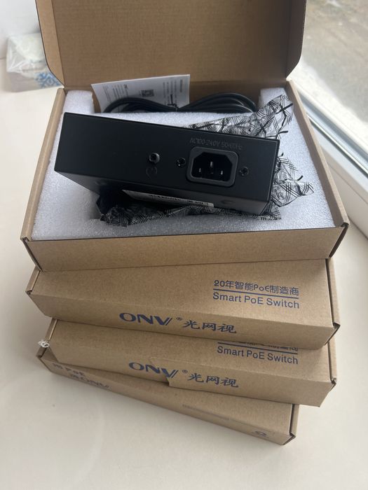 PoE switch, коммутатор