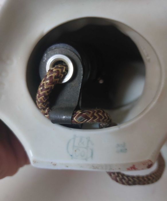 Светильник Мальчик Путти на Рыбе. Ночник. Статуэтка