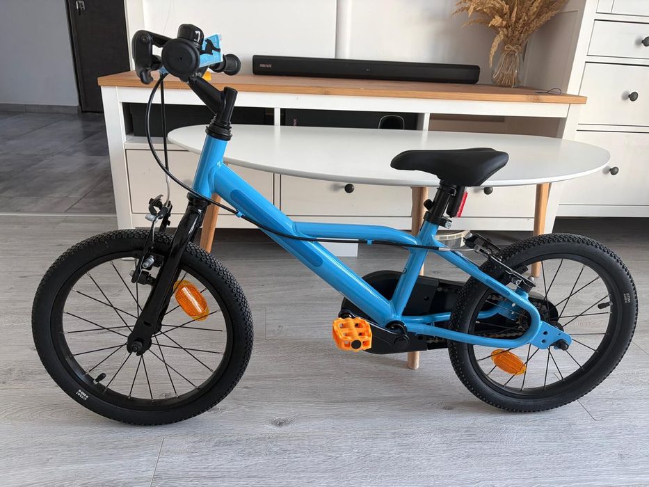 Bicicletă copii 16" BTWIN Discover 500 Albastru (4-6 ani) – NOUĂ, cu etichetă