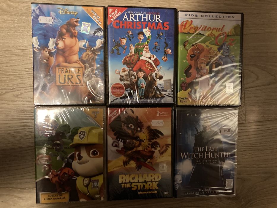 DVD sigilate filme copii