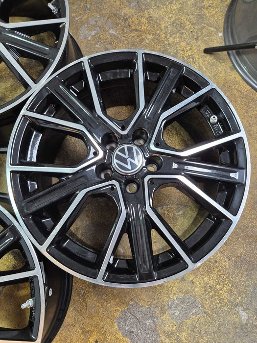 4 Jante Aliaj 5x112 18'' Dedicate VW Golf Passat Touran Sharan Tiguan ID3 ID4 ID5 ID7 Scirocco Caddy 8J ET 30 CA UNELE NOI