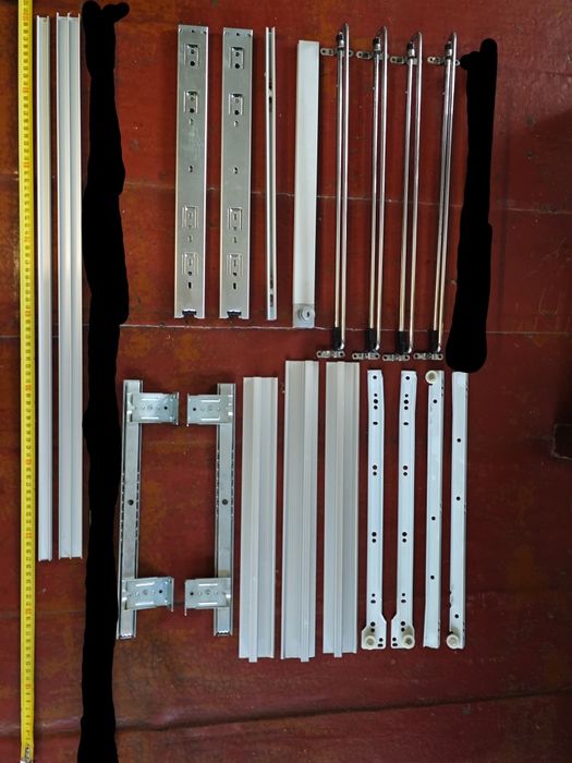 Мебельная фурнитура, металлические комплектующие, штанга