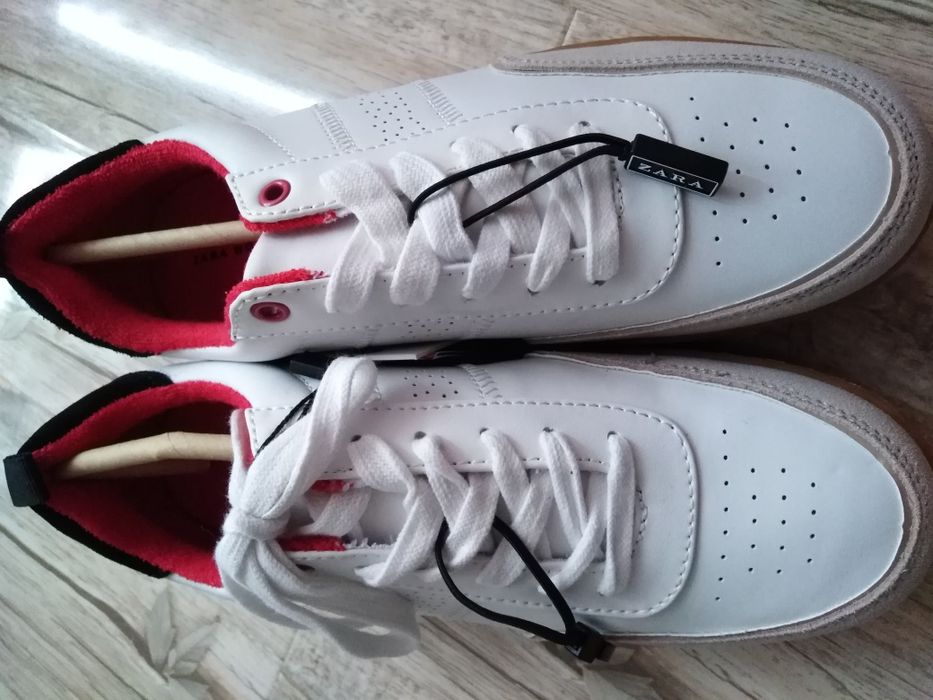 Adidasi/sneakers/pantofi sport Zara din piele naturala