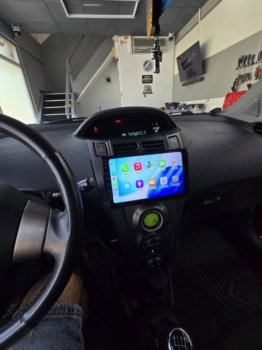 Navigatie android Toyota Yaris Waze YouTube GPS BT USB