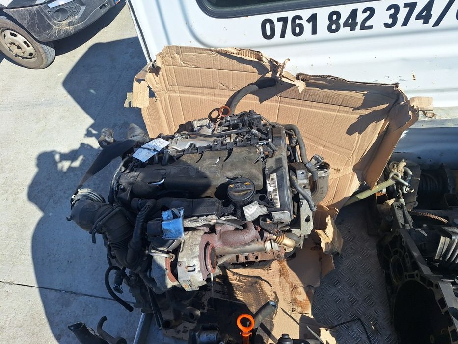 Motor vw Passat b6 2.0 cbab cbdc 140 cp euro 5 injectoare pompa rampa