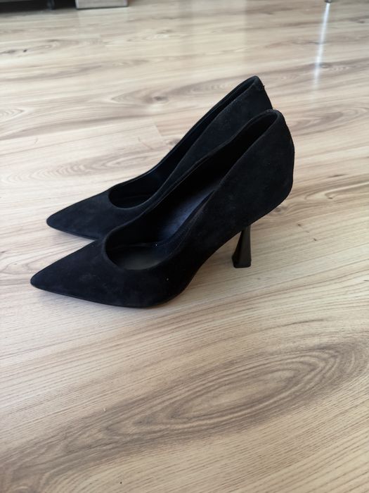 Дамски остри обувки с ток Nine West
