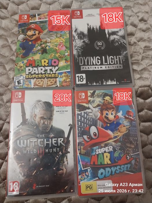 Игры Nintendo Switch