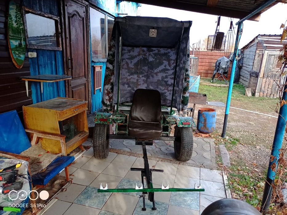 Рыбацкий прицеп для мотоблока