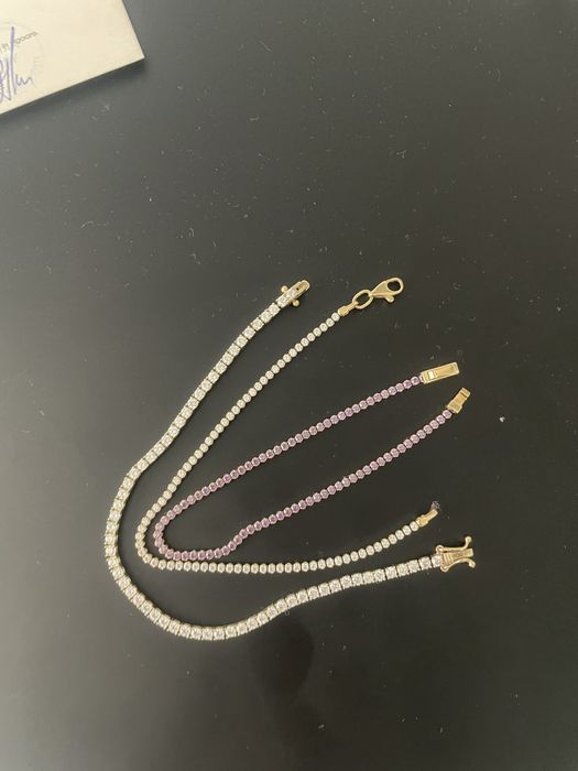 Bratara Tenis Aur 14 K