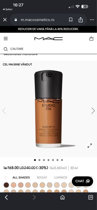 Fond de ten - mac