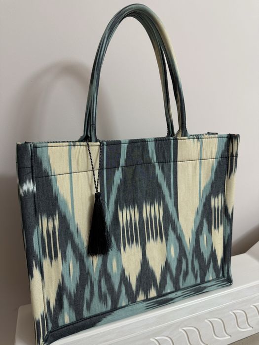 Сумка шоппер в стиле Икат